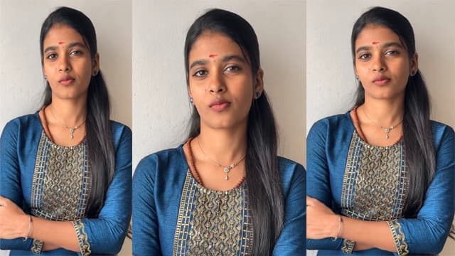 Tamil Insta Famous Vidhya Sakthivel Live Mms Video